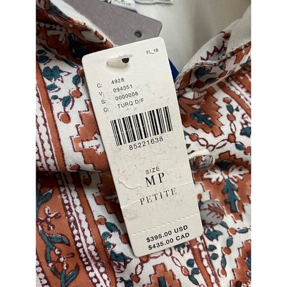 NWT Anthropologie Sue Sartor Flounce Shorty Dress-sz Medium Petite - Picture 12 of 12